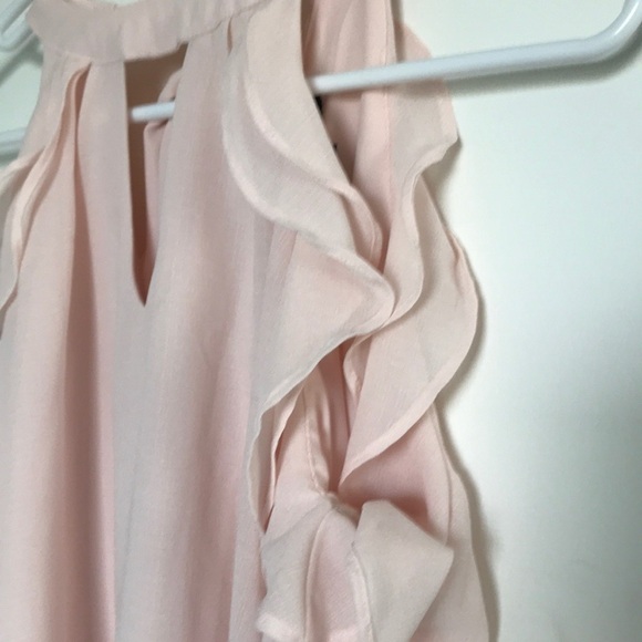 XS V neck tie blouse - Picture 5 of 5